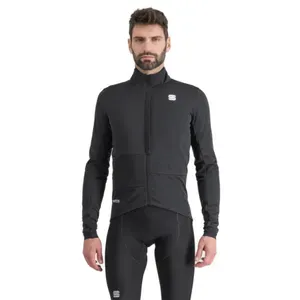 Pánska cyklistická bunda SPORTFUL Super jacket, black Pánska cyklistická bunda SPORTFUL Super jacket, black