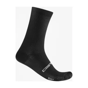 CASTELLI Cyklistické ponožky klasické - ESPRESSO 18 - čierna CASTELLI Cyklistické ponožky klasické - ESPRESSO 18 - čierna