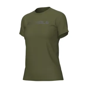 ALÉ Cyklistické tričko s krátkym rukávom - T-SHIRT - zelená ALÉ Cyklistické tričko s krátkym rukávom - T-SHIRT - zelená