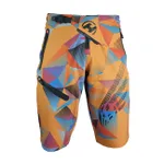 HAVEN Cyklistické nohavice krátke bez trakov - ENERGIZER CRAZY - oranžová HAVEN Cyklistické nohavice krátke bez trakov - ENERGIZER CRAZY - oranžová