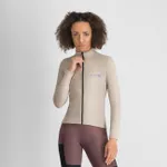 SPORTFUL Cyklistický dres s dlhým rukávom zimný - SUPERGIARA WOOL W - šedá SPORTFUL Cyklistický dres s dlhým rukávom zimný - SUPERGIARA WOOL W - šedá