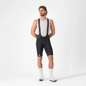 CASTELLI Cyklistické nohavice krátke s trakmi - ENDURANCE 4 - čierna CASTELLI Cyklistické nohavice krátke s trakmi - ENDURANCE 4 - čierna