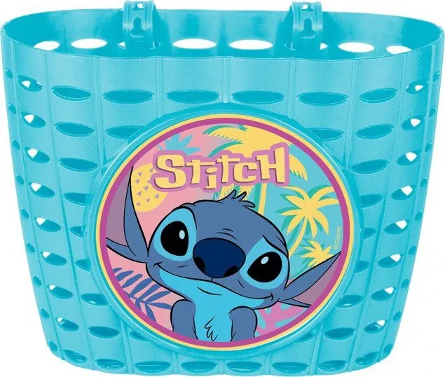 Šport a outdoor | Cyklistika | Cyklodoplnky | Košíky - Disney Detský košík na bicykel Stitch Šport a outdoor | Cyklistika | Cyklodoplnky | Košíky - Disney Detský košík na bicykel Stitch