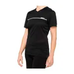 100% SPEEDLAB Cyklistický dres s krátkym rukávom - RIDECAMP W - čierna/šedá 100% SPEEDLAB Cyklistický dres s krátkym rukávom - RIDECAMP W - čierna/šedá