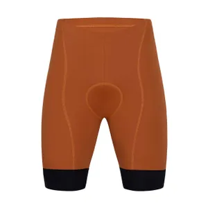 HOLOKOLO Cyklistické nohavice krátke bez trakov - ELITE - čierna/hnedá HOLOKOLO Cyklistické nohavice krátke bez trakov - ELITE - čierna/hnedá