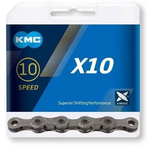 KMC X10 - 10 Speed , Reťaz, Velikosť: Univerzálna veľkosť KMC X10 - 10 Speed , Reťaz, Velikosť: Univerzálna veľkosť