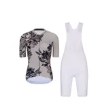 RIVANELLE Cyklistický krátky dres a krátke nohavice - BAROC - čierna/šedá RIVANELLE Cyklistický krátky dres a krátke nohavice - BAROC - čierna/šedá