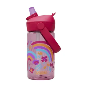 CAMELBAK Cyklistická fľaša na vodu - THRIVE FLIP STRAW KIDS 0,4l - ružová CAMELBAK Cyklistická fľaša na vodu - THRIVE FLIP STRAW KIDS 0,4l - ružová