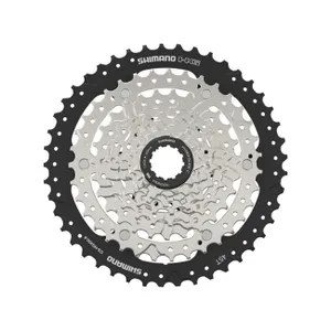 SHIMANO kazeta - HG400 - strieborná/čierna SHIMANO kazeta - HG400 - strieborná/čierna