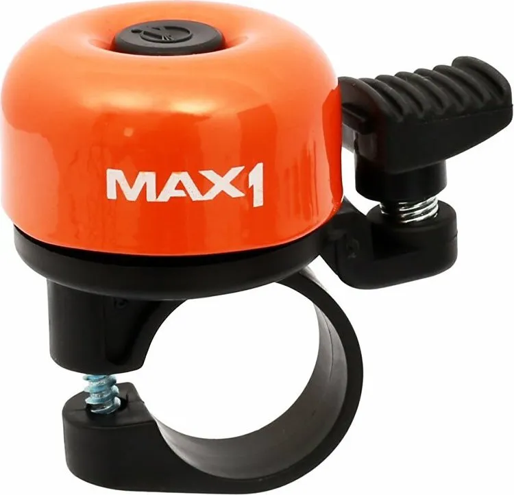 Šport a outdoor | Cyklistika | Cyklodoplnky | Zvončeky - MAX1 Mini zvonček, oranžový Šport a outdoor | Cyklistika | Cyklodoplnky | Zvončeky - MAX1 Mini zvonček, oranžový
