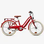 Mestský bicykel - Mestský bicykel Elops 900 20" pre deti od 6 do 9 rokov červený Mestský bicykel - Mestský bicykel Elops 900 20" pre deti od 6 do 9 rokov červený