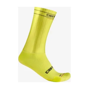 CASTELLI Cyklistické ponožky klasické - FAST FEET 3 18 - žltá CASTELLI Cyklistické ponožky klasické - FAST FEET 3 18 - žltá