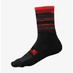 ALÉ Cyklistické ponožky klasické - SCANNER - čierna/oranžová ALÉ Cyklistické ponožky klasické - SCANNER - čierna/oranžová