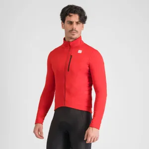 SPORTFUL Cyklistická zateplená bunda - SRK - červená SPORTFUL Cyklistická zateplená bunda - SRK - červená