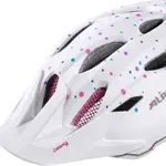 Šport a outdoor | Cyklistika | Prilby - Alpina Carapax Jr. white-polka dots M Šport a outdoor | Cyklistika | Prilby - Alpina Carapax Jr. white-polka dots M