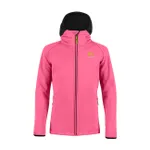 KARPOS Cyklistická vetruodolná bunda - LAVAREDO KID WINTER - ružová/čierna KARPOS Cyklistická vetruodolná bunda - LAVAREDO KID WINTER - ružová/čierna