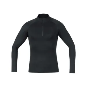 GORE Cyklistické tričko s dlhým rukávom - M BL THERMO TURTLENECK - čierna GORE Cyklistické tričko s dlhým rukávom - M BL THERMO TURTLENECK - čierna
