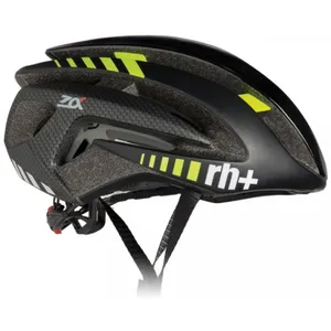 Cyklistická prilba RH+ Z Alpha, shiny black matt black yellow fluo Cyklistická prilba RH+ Z Alpha, shiny black matt black yellow fluo
