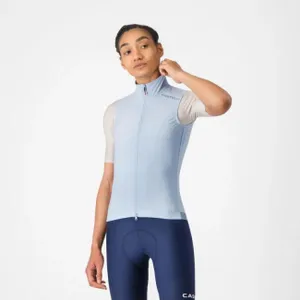 CASTELLI Cyklistická vesta - ESPRESSO 2 W - modrá CASTELLI Cyklistická vesta - ESPRESSO 2 W - modrá