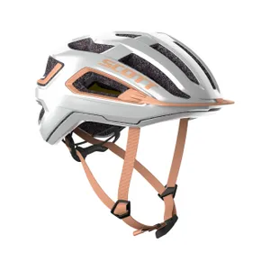 SCOTT Cyklistická prilba - ARX PLUS - biela/béžová SCOTT Cyklistická prilba - ARX PLUS - biela/béžová