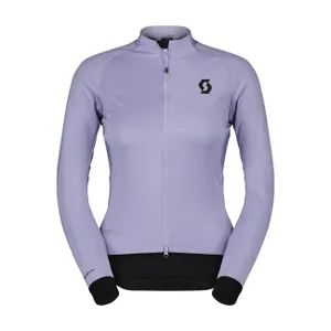 SCOTT Cyklistická vetruodolná bunda - RC PRO WARM GTX WS W - fialová/čierna SCOTT Cyklistická vetruodolná bunda - RC PRO WARM GTX WS W - fialová/čierna