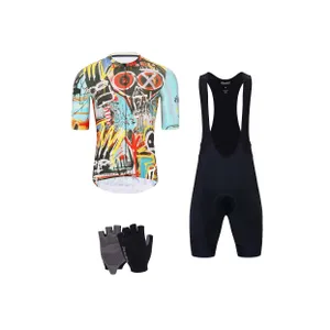 HOLOKOLO Cyklistický mega set - WILDLY - svetlo modrá/viacfarebná/čierna HOLOKOLO Cyklistický mega set - WILDLY - svetlo modrá/viacfarebná/čierna