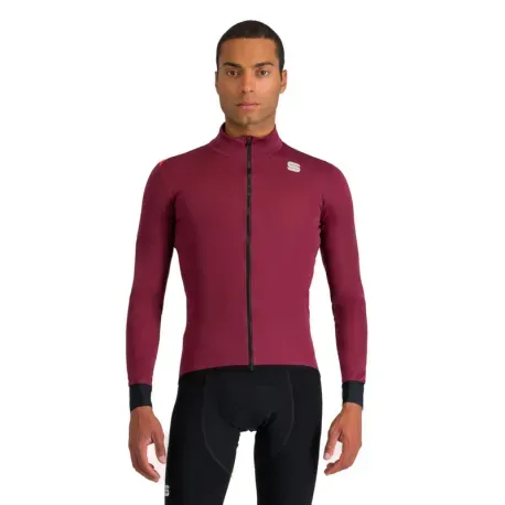 Pánska cyklistická bunda SPORTFUL Fiandre light no rain jacket, red wine Pánska cyklistická bunda SPORTFUL Fiandre light no rain jacket, red wine