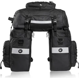 Šport a outdoor | Cyklistika | Cyklodoplnky | Tašky - Rhinowalk Taška 3 v 1 na zadný nosič RK19665 Šport a outdoor | Cyklistika | Cyklodoplnky | Tašky - Rhinowalk Taška 3 v 1 na zadný nosič RK19665