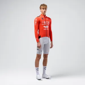 GOBIK Cyklistická vetruodolná bunda - ENVY 2.0 INEOS GRENADIERS 26 - červená GOBIK Cyklistická vetruodolná bunda - ENVY 2.0 INEOS GRENADIERS 26 - červená