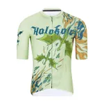 HOLOKOLO Cyklistický dres s krátkym rukávom - DRAGON - svetlo zelená HOLOKOLO Cyklistický dres s krátkym rukávom - DRAGON - svetlo zelená
