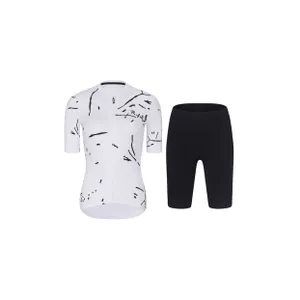 RIVANELLE Cyklistický krátky dres a krátke nohavice - PASSION - čierna/biela RIVANELLE Cyklistický krátky dres a krátke nohavice - PASSION - čierna/biela