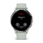 GARMIN smart hodinky - VENU 3S - šedá/strieborná GARMIN smart hodinky - VENU 3S - šedá/strieborná