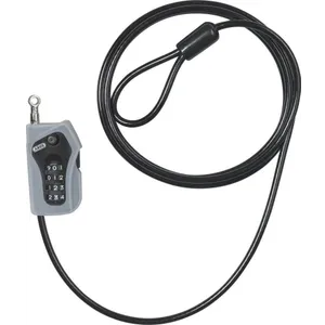 Šport a outdoor | Cyklistika | Cyklodoplnky | Zámky - Abus Combiloop 205/200 black Šport a outdoor | Cyklistika | Cyklodoplnky | Zámky - Abus Combiloop 205/200 black