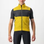 CASTELLI Cyklistická vesta - UNLIMITED PUFFY - žltá CASTELLI Cyklistická vesta - UNLIMITED PUFFY - žltá
