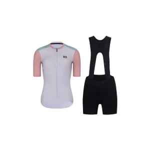 RIVANELLE Cyklistický krátky dres a krátke nohavice - TECHNICAL - zelená/čierna RIVANELLE Cyklistický krátky dres a krátke nohavice - TECHNICAL - zelená/čierna