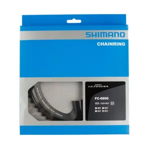 SHIMANO prevodník - ULTEGRA 6800 53 - čierna SHIMANO prevodník - ULTEGRA 6800 53 - čierna