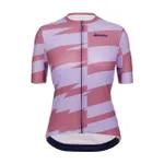 SANTINI Cyklistický dres s krátkym rukávom - FURIA SMART - ružová/fialová SANTINI Cyklistický dres s krátkym rukávom - FURIA SMART - ružová/fialová