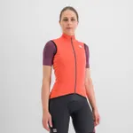 SPORTFUL Cyklistická vesta - FIANDRE LIGHT NORAIN - oranžová SPORTFUL Cyklistická vesta - FIANDRE LIGHT NORAIN - oranžová