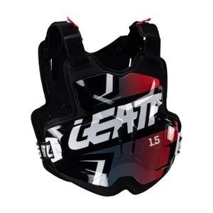 LEATT chránič na chrbát a hrudník - CHEST PROTECTOR TORQUE 1.5 - čierna/červená LEATT chránič na chrbát a hrudník - CHEST PROTECTOR TORQUE 1.5 - čierna/červená