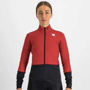 SPORTFUL Cyklistická vetruodolná bunda - TOTAL COMFORT - červená SPORTFUL Cyklistická vetruodolná bunda - TOTAL COMFORT - červená
