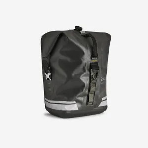 Športy > Cyklistika > Tašky, košíky a nosiče > Tašky na nosič bicykla - Cyklistická cestovná taška Touring vodotesná IPX6 24 l Športy > Cyklistika > Tašky, košíky a nosiče > Tašky na nosič bicykla - Cyklistická cestovná taška Touring vodotesná IPX6 24 l