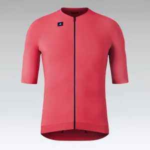 GOBIK Cyklistický dres s krátkym rukávom - CX SOLID - červená GOBIK Cyklistický dres s krátkym rukávom - CX SOLID - červená