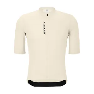 SCOTT Cyklistický dres s krátkym rukávom - PRO - biela SCOTT Cyklistický dres s krátkym rukávom - PRO - biela