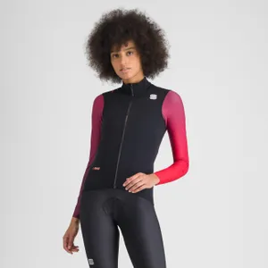 SPORTFUL Cyklistická vesta - FIANDRE PRO W - čierna SPORTFUL Cyklistická vesta - FIANDRE PRO W - čierna