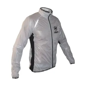 HAVEN Cyklistická vetruodolná bunda - ULTRALIGHT - biela/čierna HAVEN Cyklistická vetruodolná bunda - ULTRALIGHT - biela/čierna