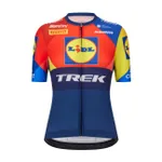 SANTINI Cyklistický dres s krátkym rukávom - LIDL TREK 2025 - viacfarebná SANTINI Cyklistický dres s krátkym rukávom - LIDL TREK 2025 - viacfarebná