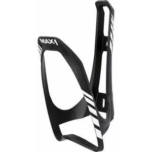 Šport a outdoor | Cyklistika | Cyklodoplnky | Košíky | Na fľašu - MAX1 Evo košík na fľaše, bielo-čierny Šport a outdoor | Cyklistika | Cyklodoplnky | Košíky | Na fľašu - MAX1 Evo košík na fľaše, bielo-čierny
