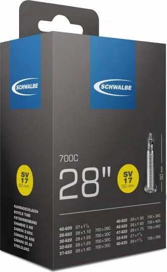 Šport a outdoor | Cyklistika | Diely a komponenty | Duše - Schwalbe Duša SV17 50 mm ventilček Šport a outdoor | Cyklistika | Diely a komponenty | Duše - Schwalbe Duša SV17 50 mm ventilček