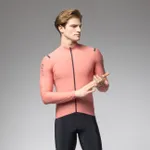 ALÉ Cyklistický dres s dlhým rukávom zimný - WARM RACE - ružová ALÉ Cyklistický dres s dlhým rukávom zimný - WARM RACE - ružová