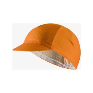 CASTELLI Cyklistická čiapka - ESPRESSO 2 - oranžová CASTELLI Cyklistická čiapka - ESPRESSO 2 - oranžová